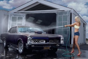 Laver sa voiture à la main